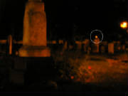 Orb in graveyard